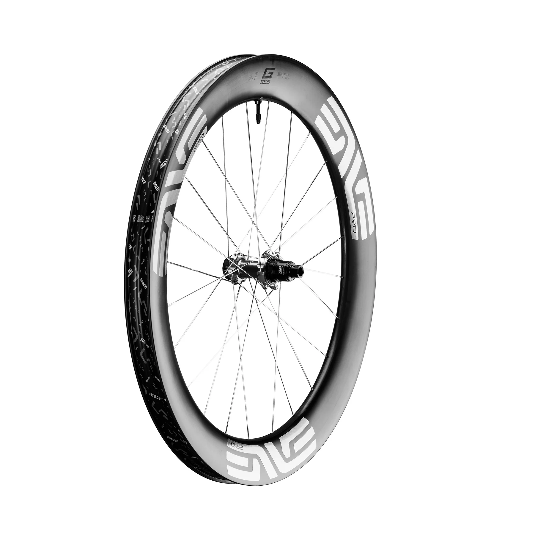 ENVE G SES 6.7 Pro rear gravel wheel, silver